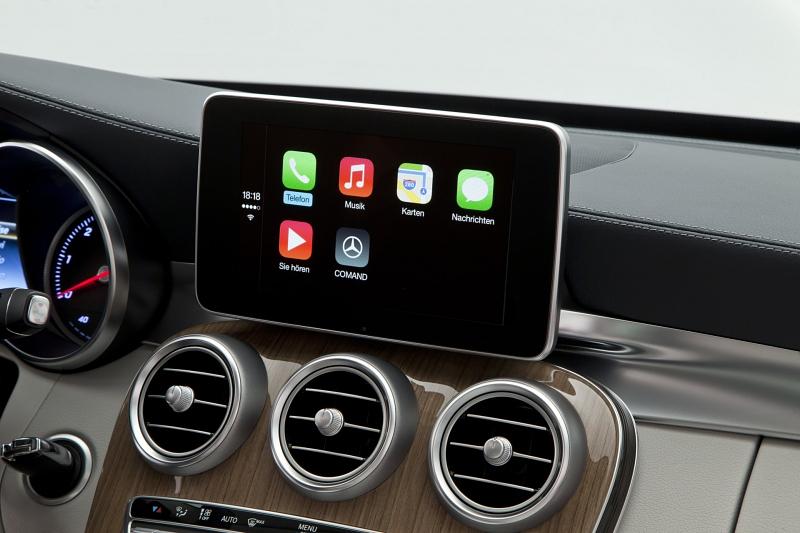 Mercedes C-Klasse 2014 mit Carplay von Apple