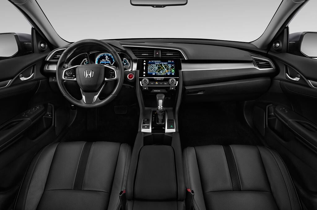 Honda Civic (Baujahr 2019) Elegance 4 Türen Cockpit und Innenraum