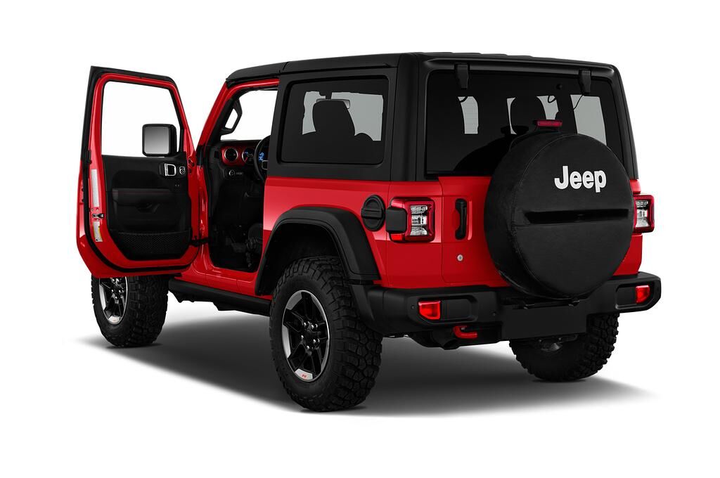 Jeep Wrangler (Baujahr 2019) Rubicon 5 Türen Tür geöffnet