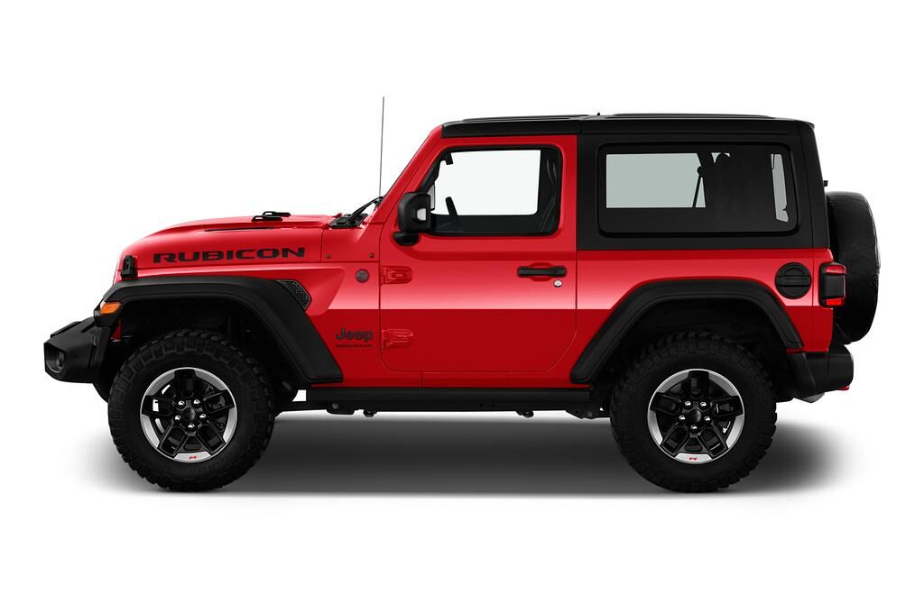 Jeep Wrangler (Baujahr 2019) Rubicon 5 Türen Seitenansicht
