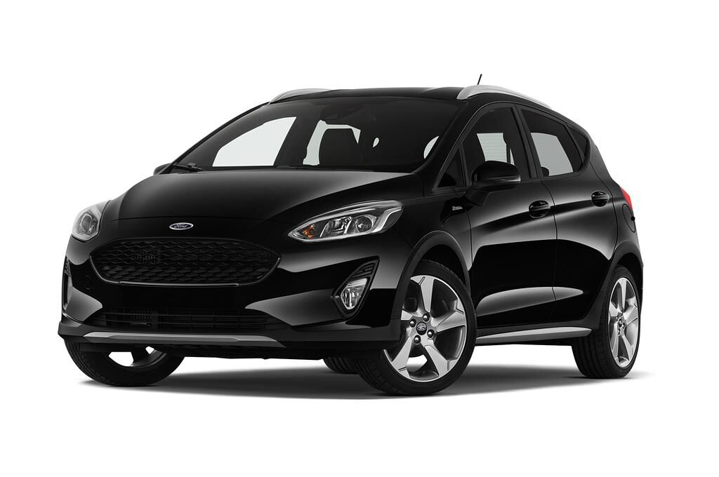 Ford Fiesta (Baujahr 2019) Active 5 Türen seitlich vorne mit Felge