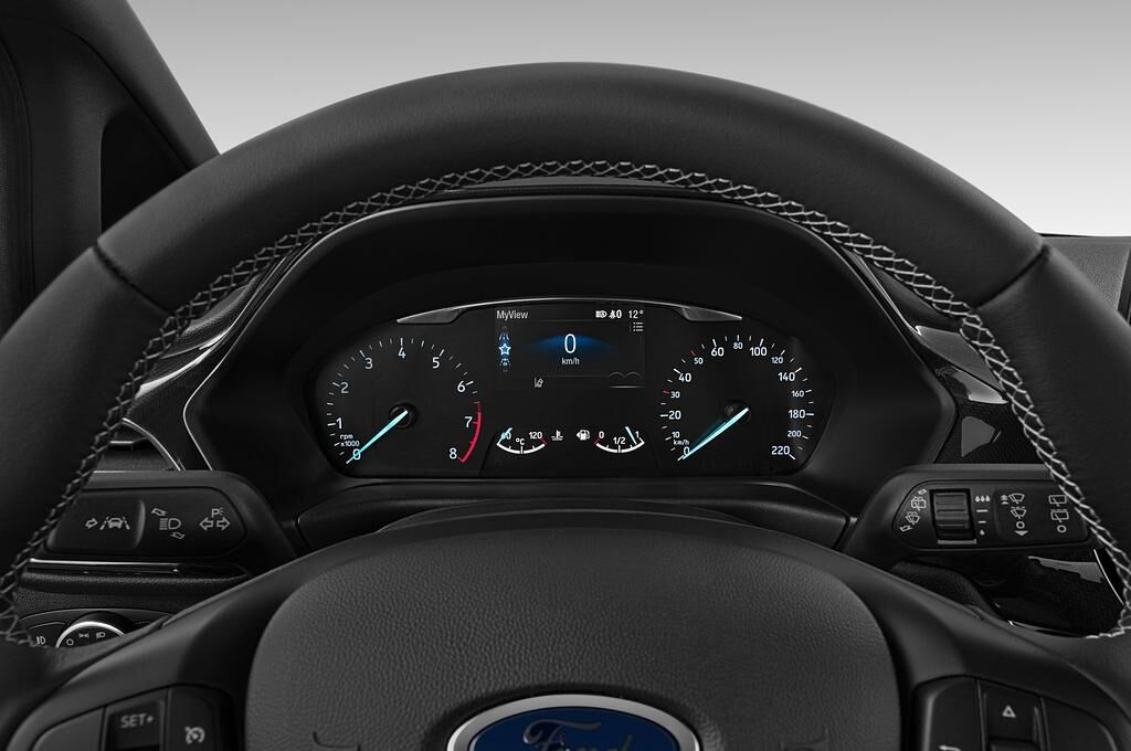 Ford Fiesta (Baujahr 2019) Active 5 Türen Tacho und Fahrerinstrumente