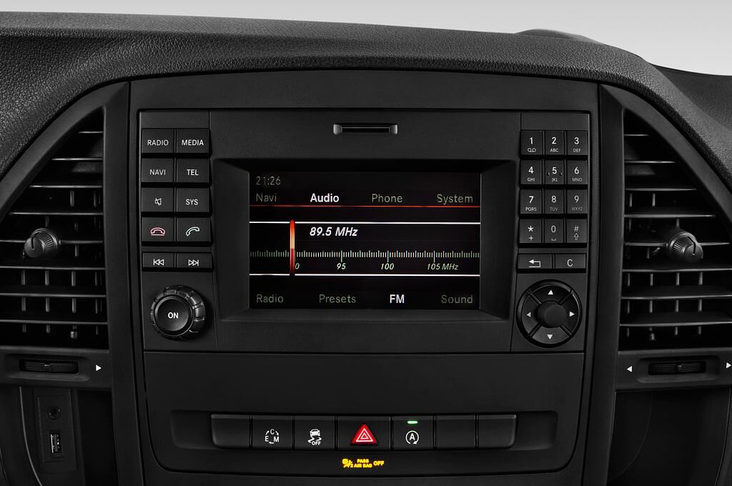 Mercedes Vito (Baujahr 2019) - 5 Türen Radio und Infotainmentsystem