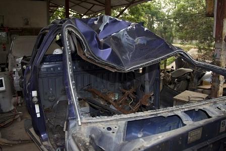Zu Besuch in einer thailändischen Autowerkstatt