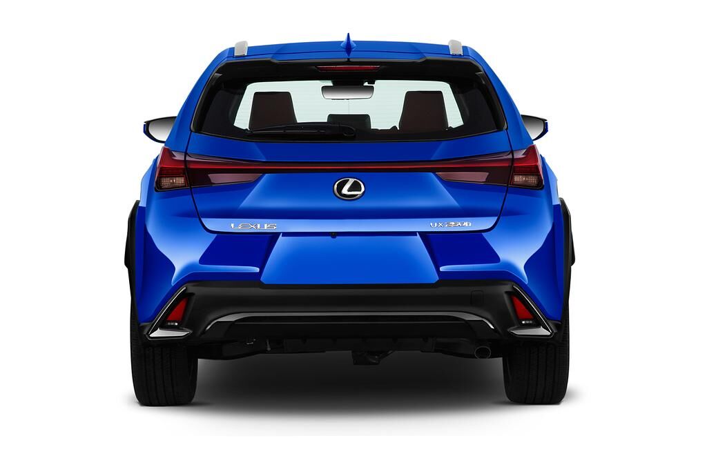 Lexus UX (Baujahr 2019) F Sport 5 Türen Heckansicht