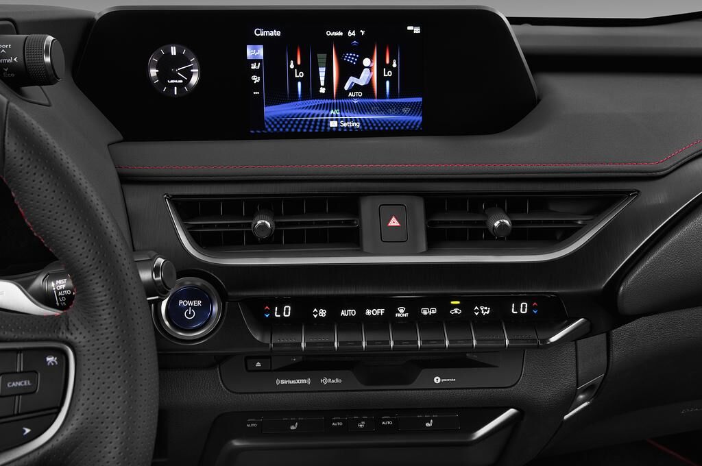 Lexus UX (Baujahr 2019) F Sport 5 Türen Temperatur und Klimaanlage