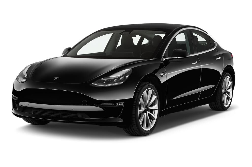 Tesla Model 3 (Baujahr 2019) Performance 4 Türen seitlich vorne