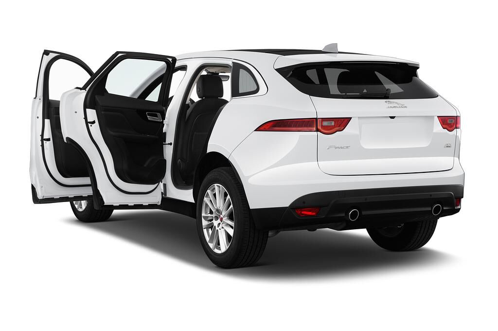 Jaguar F-Pace (Baujahr 2019) Prestige 5 Türen Tür geöffnet