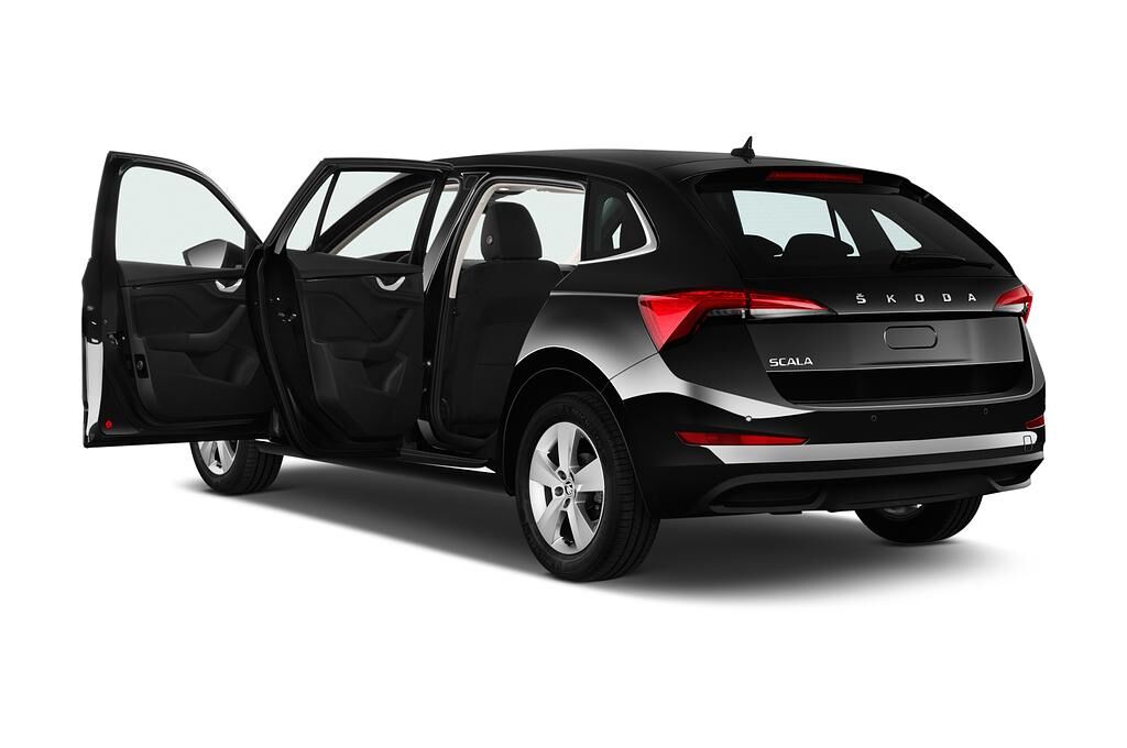 Skoda Scala (Baujahr 2019) Ambition 5 Türen Tür geöffnet