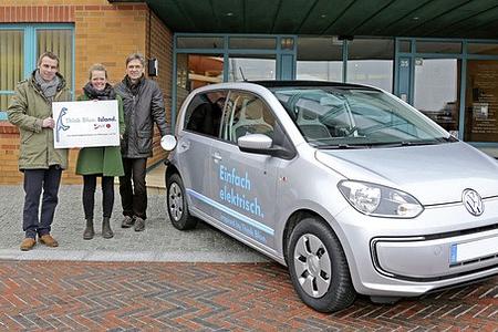 Klimaschutzmanager der Insel Sylt fährt elektrisch