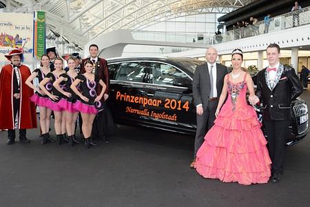 Prinzenpaar der Narrwalla fährt Audi Q7