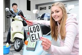 Schwarz ist das neue Grün - Schilderwechsel bei Mofas und Mopeds
