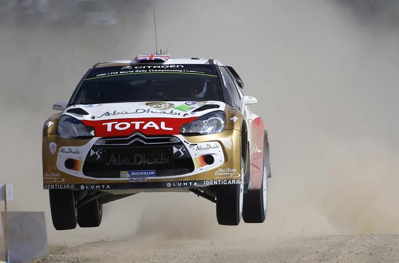 Citroen-Pilot Kris Meeke schied aus.
