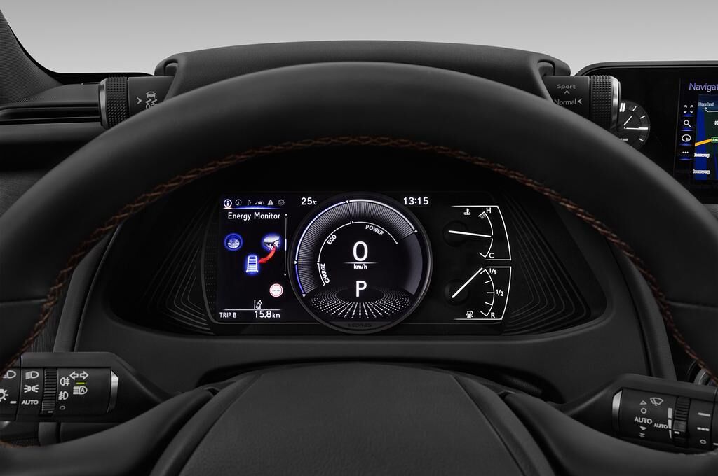 Lexus UX (Baujahr 2019) Luxury Line 5 Türen Tacho und Fahrerinstrumente