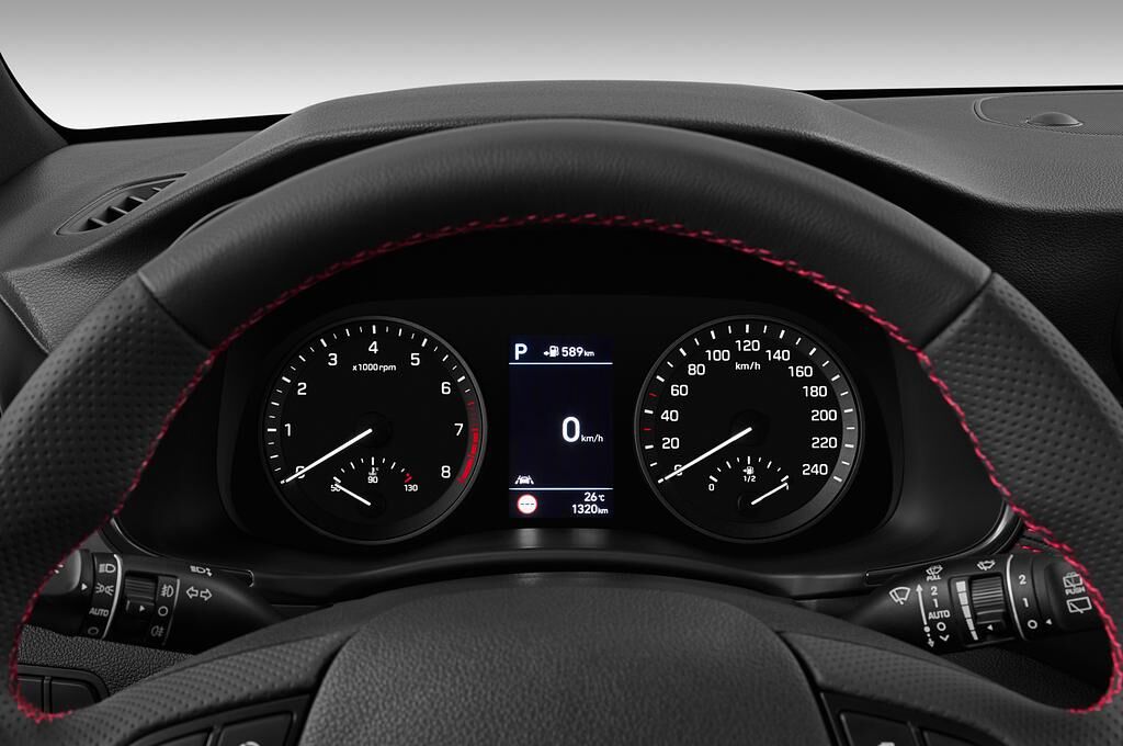 Hyundai Tucson (Baujahr 2019) N Line 5 Türen Tacho und Fahrerinstrumente