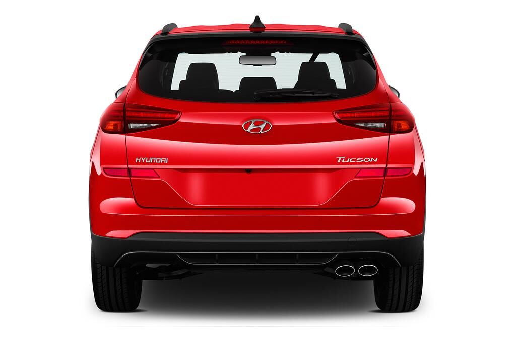 Hyundai Tucson (Baujahr 2019) N Line 5 Türen Heckansicht