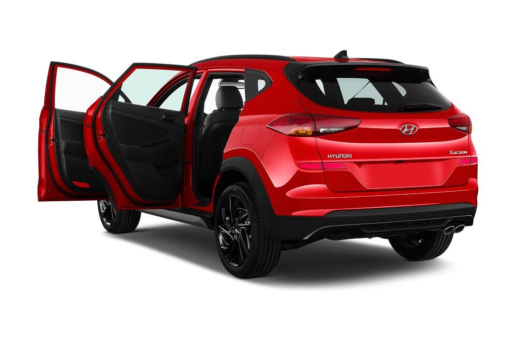 Hyundai Tucson (Baujahr 2019) N Line 5 Türen Tür geöffnet