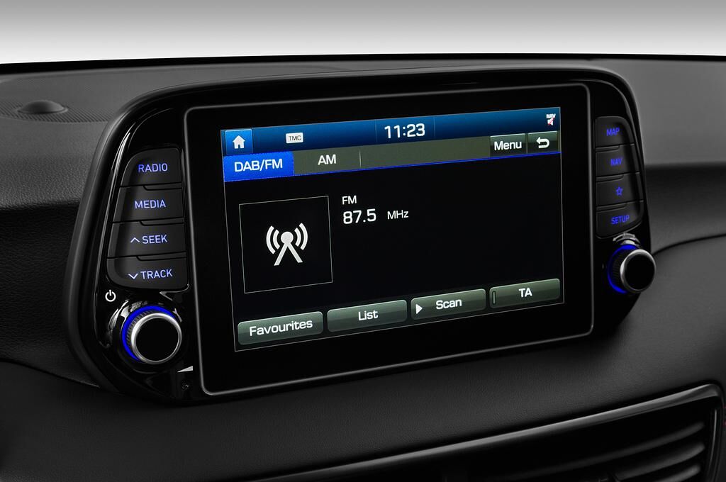 Hyundai Tucson (Baujahr 2019) N Line 5 Türen Radio und Infotainmentsystem