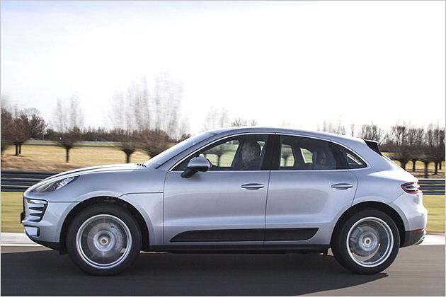 Der Macan nutzt die Plattform und den Radstand des Audi Q5