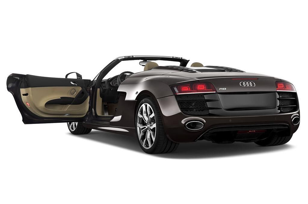 Audi R8 Spyder (Baujahr 2010) Spyder 2 Türen Tür geöffnet