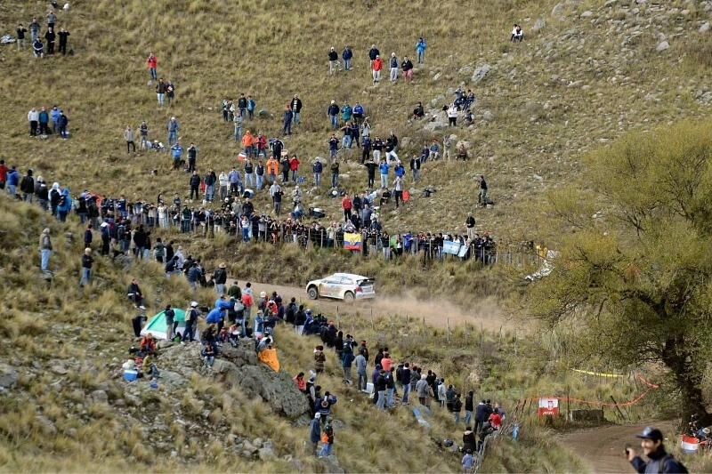 Andreas Mikkelsen bei der Rallye Argentinien.