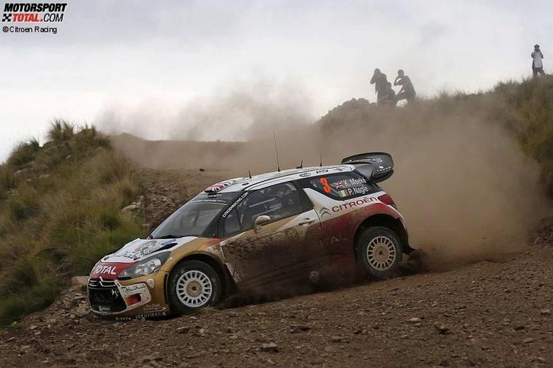 Kris Meeke fuhr in seinem Citroen auf Rang drei bei der Rallye Argentinien.
