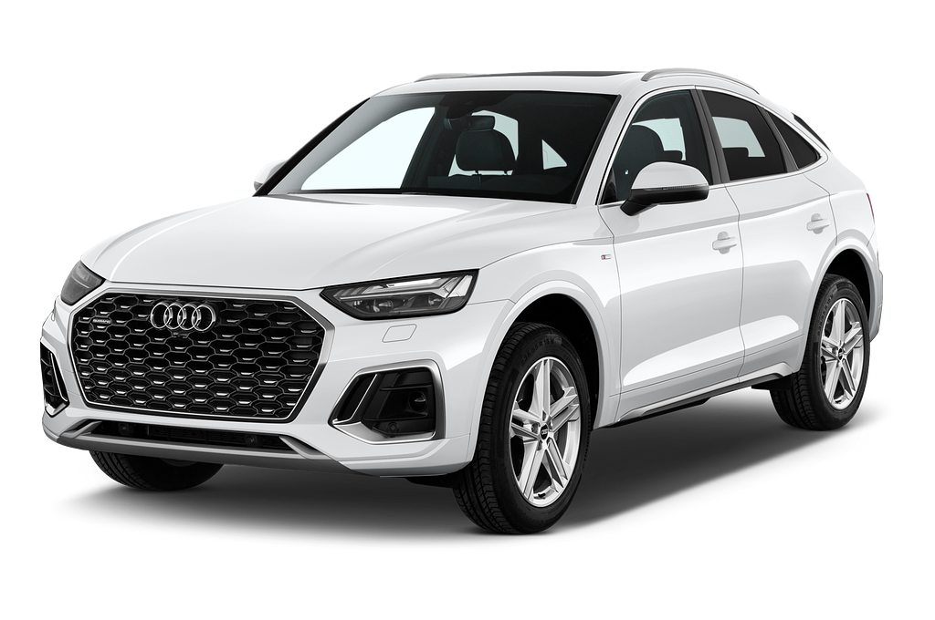 Audi Q5 Sportback (Baujahr 2021) S Line 5 Türen seitlich vorne