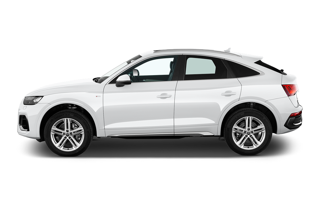 Audi Q5 Sportback (Baujahr 2021) S Line 5 Türen Seitenansicht