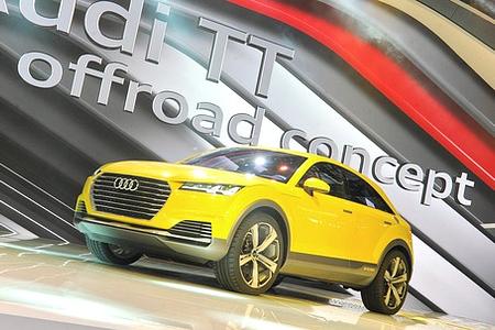 Peking 2014: Audi beeindruckt mit dem Showcar TT offroad concept