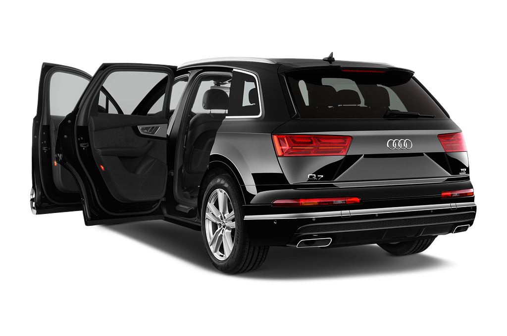 Audi Q7 (Baujahr 2020) - 5 Türen Tür geöffnet