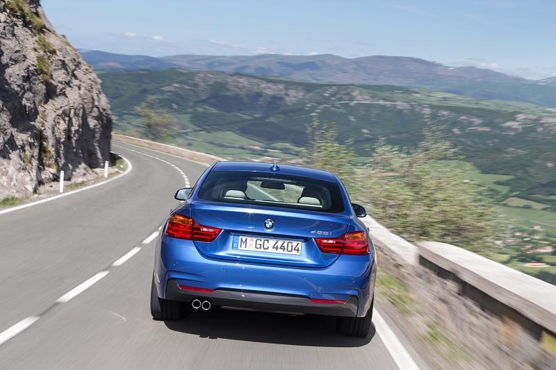 Das neue 4er Gran Coupé ist 2,02 Meter breit,...