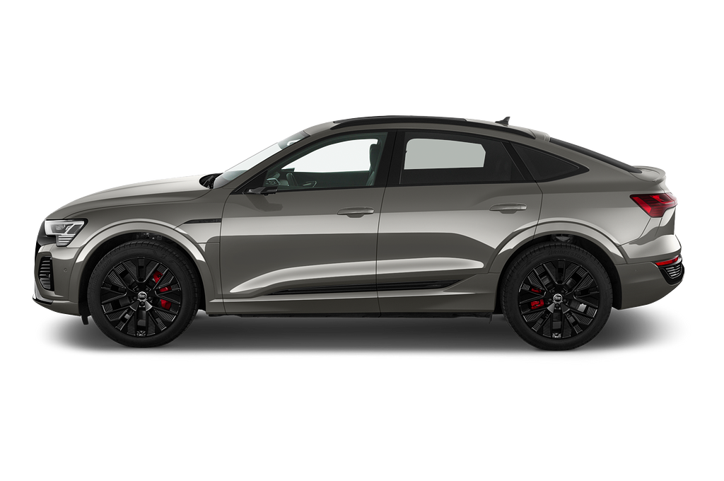 Audi Q8 e-tron Sportback (Baujahr 2023) Advanced 5 Türen Seitenansicht