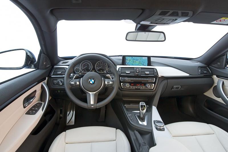 Das Cockpit des BMW 428i Gran Coupé.