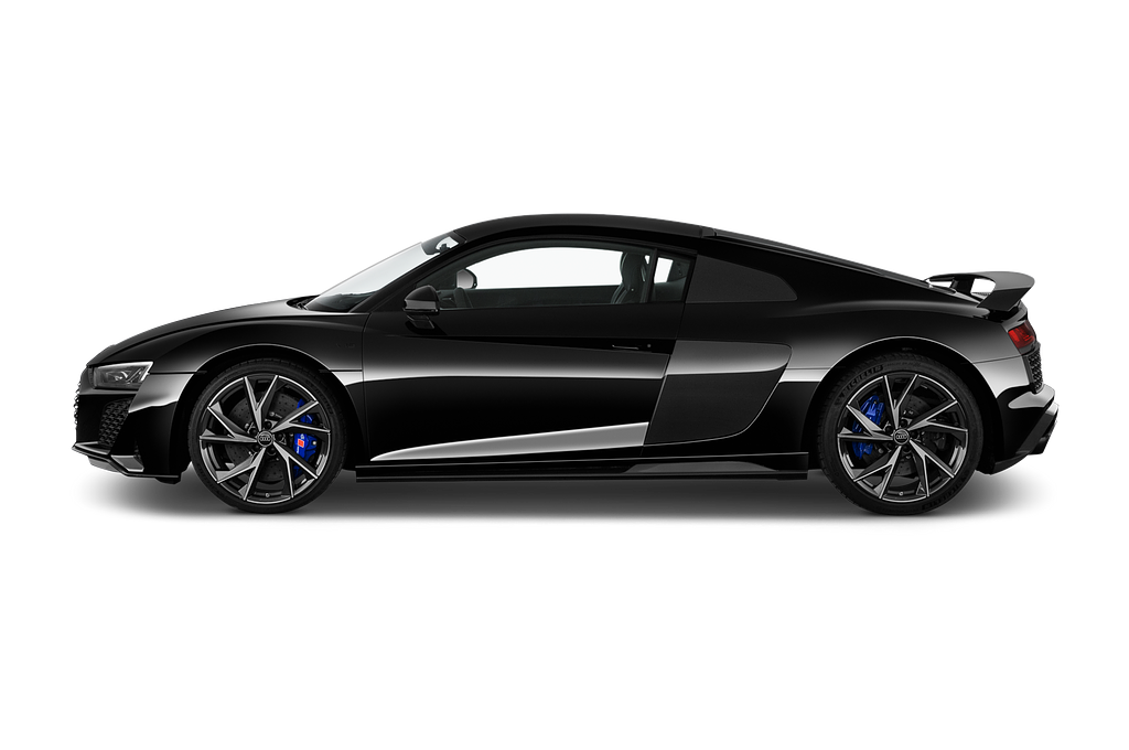 Audi R8 (Baujahr 2022) Performance 2 Türen Seitenansicht