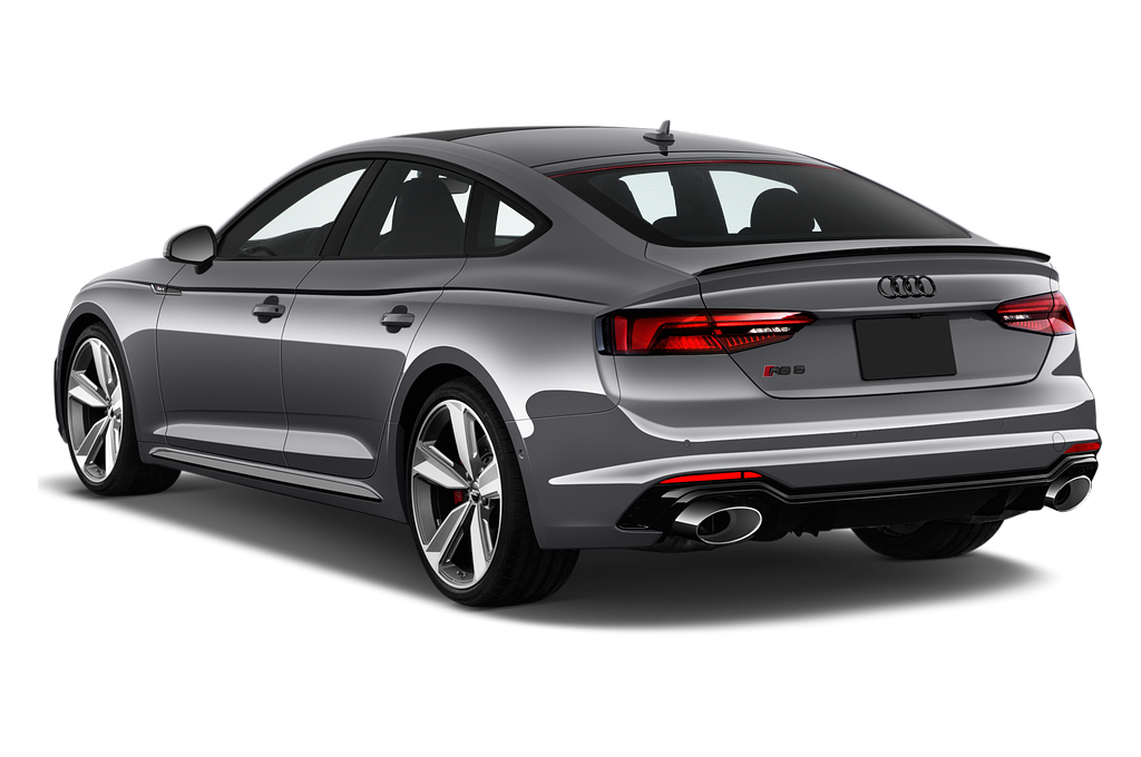 Audi RS 5 Sportback (Baujahr 2022) - 5 Türen seitlich hinten
