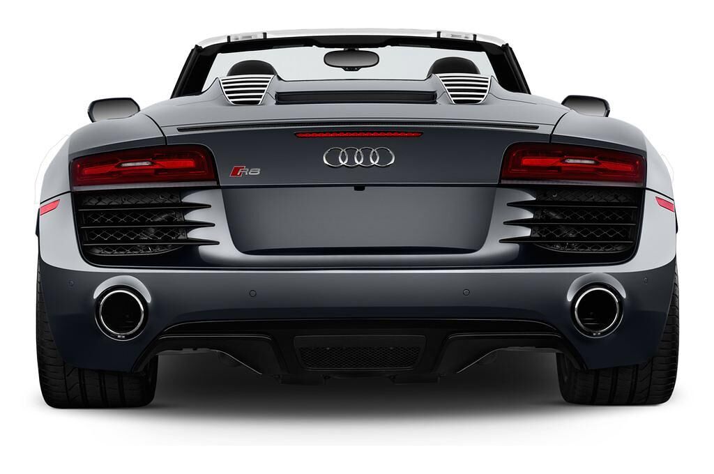 Audi R8 Spyder (Baujahr 2014) - 2 Türen Heckansicht