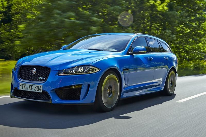 Der Jaguar XFR-S Sportbrake sprintet in 4,8 Sekunden von null auf 100 km/h