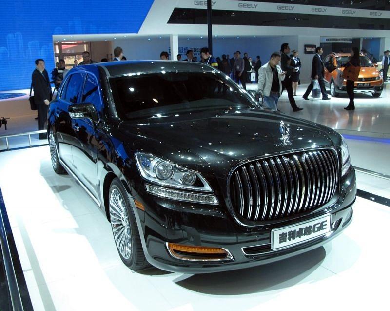 Die Oberklasse-Limousine Geely Emgrand GE