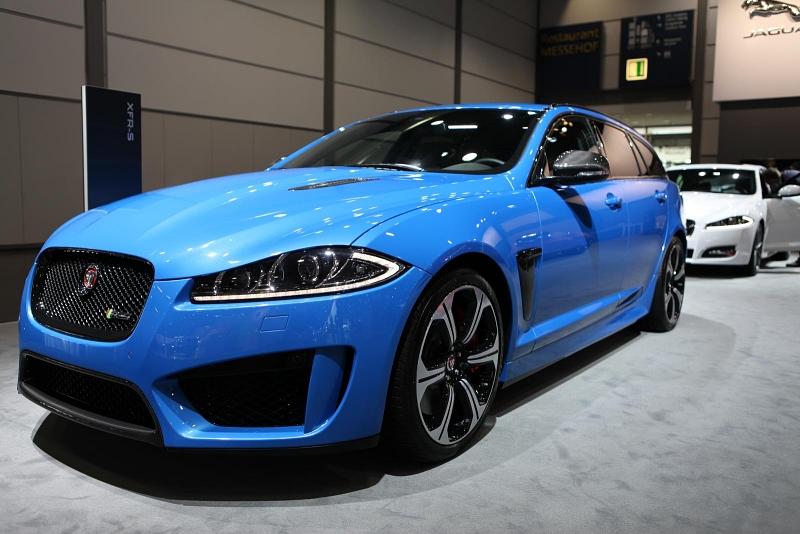AMI 2014: Auch von jaguar gibt es in Leißzig einen schnellen Kombi zu sehen