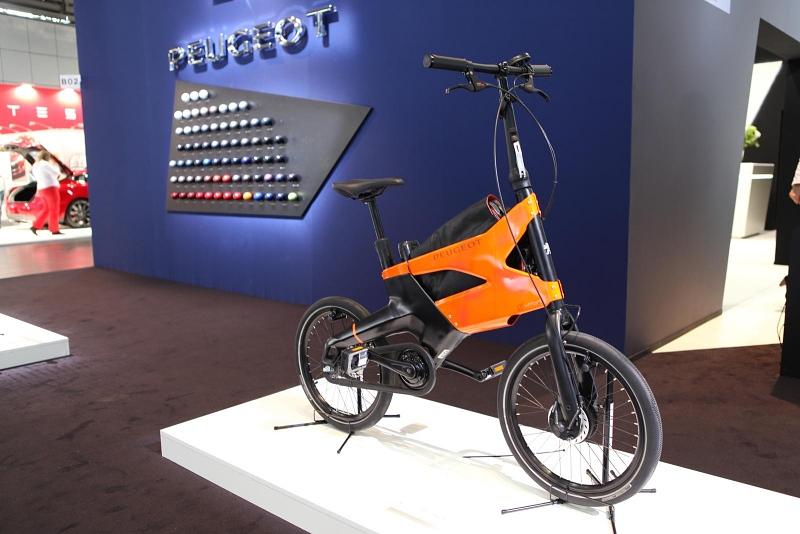 AMI 2014: Nicht nur Autos - Peugeot hat auch Fahrräder mit nach Leipzig gebracht