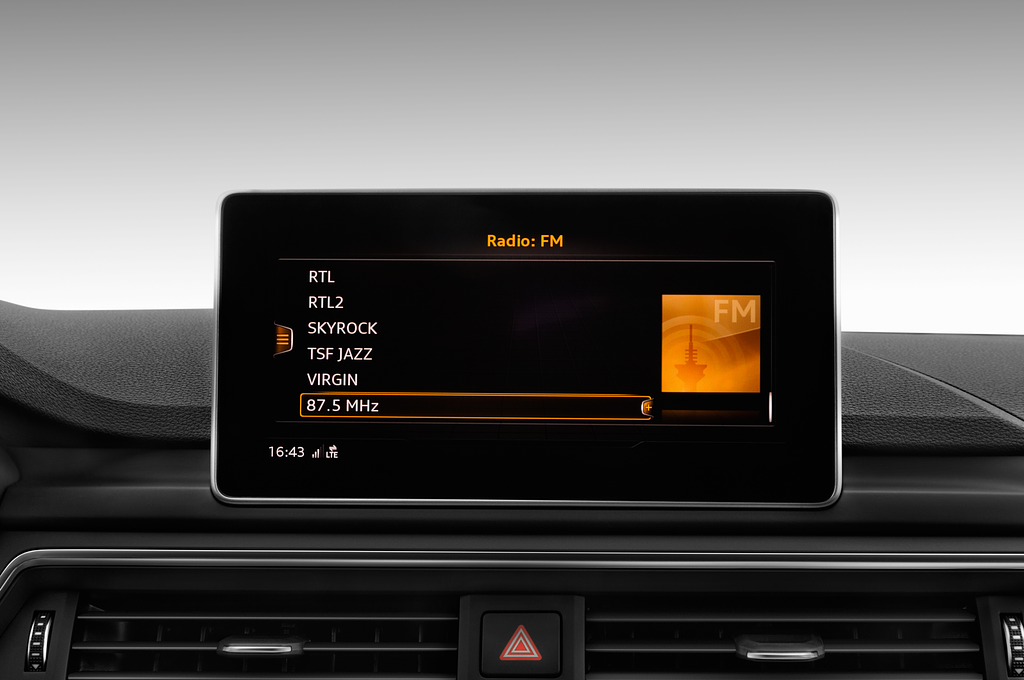 Audi S5 Sportback (Baujahr 2021) - 5 Türen Radio und Infotainmentsystem
