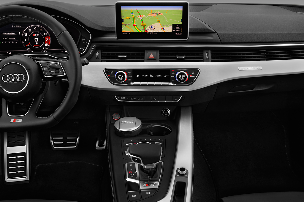 Audi S5 Sportback (Baujahr 2021) - 5 Türen Mittelkonsole