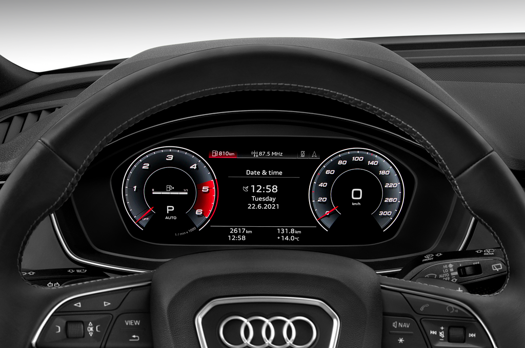 Audi SQ5 (Baujahr 2021) SQ5 TDI 5 Türen Tacho und Fahrerinstrumente