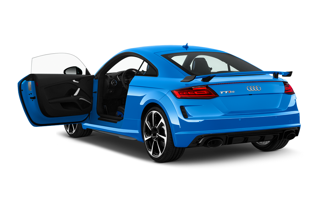 Audi TT RS (Baujahr 2022) - 2 Türen Tür geöffnet
