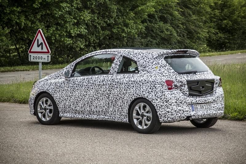 Opel Corsa Prototypenerprobung