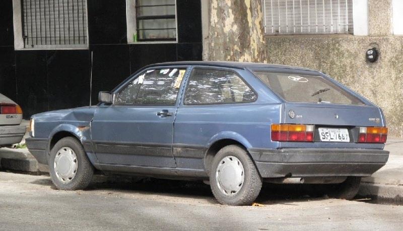 VW Gol Coupé - einer der lokalen Klassiker