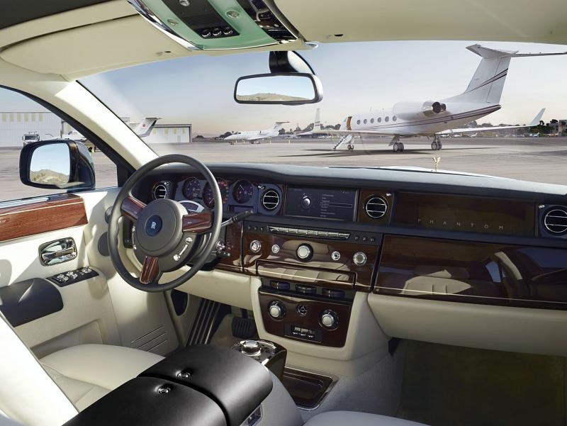 Beim Rolls-Royce Phantom gibt es keine Hebel- und Knopforgien