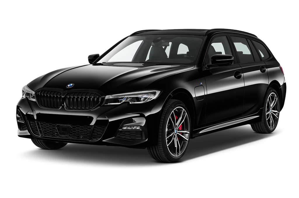 BMW 3 Series Touring PHEV (Baujahr 2021) M Sport 5 Türen seitlich vorne