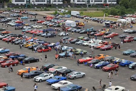 Ford Mustang Treffen in Köln - Eine echte PS-Herde