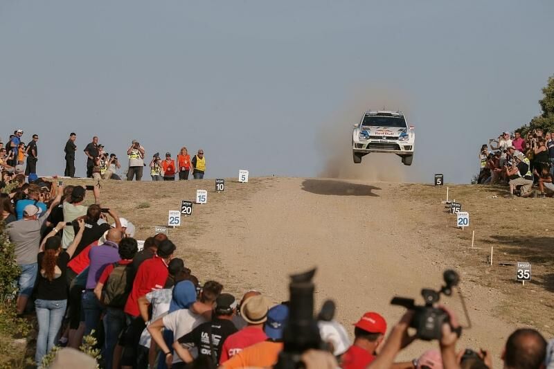Jari-Matti Latvala holte Platz drei in Italien.